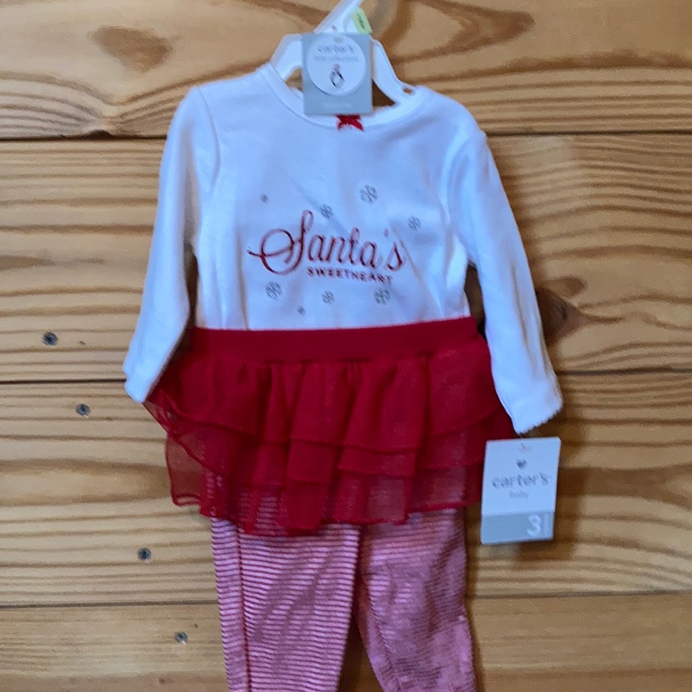 Adorable Christmas baby outfit